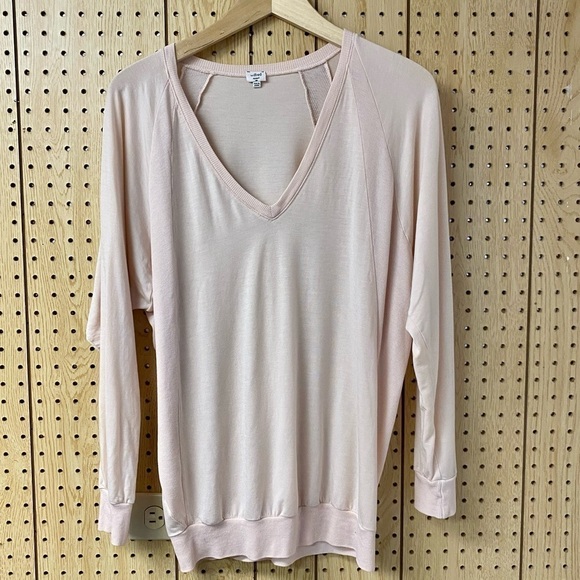 Wilfred Chalk Pink Long Sleeve Top - Picture 1 of 4